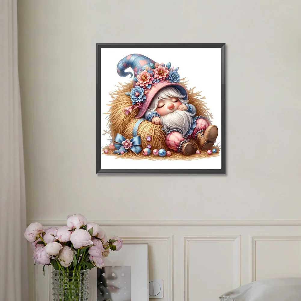 Full Round Diamond Painting 30*30cm - Grass Goblin