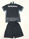 Joyfball 2025/2026 Kids Size Sporting Lisbon Away Football Jersey 1:1 Thai Quality