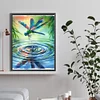 Diamond Painting-DIY Full Round Drill Romantic Dragonfly