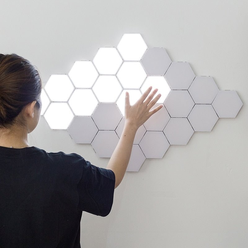 Modern LED Night Lights Quantum Lamp Modular Touch Light Touch Sensitive Lighting LED Night Light Magnetic Bedroom Decor Luster