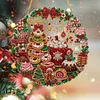 Diamond Art Kit Christmas Sweet Wreath Window Ornament 9.45x9.45in