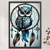 Dreamcatcher And Owl-11CT Stamped Cross Stitch 40*60cm/15.75*23.62in  tapestrymarket