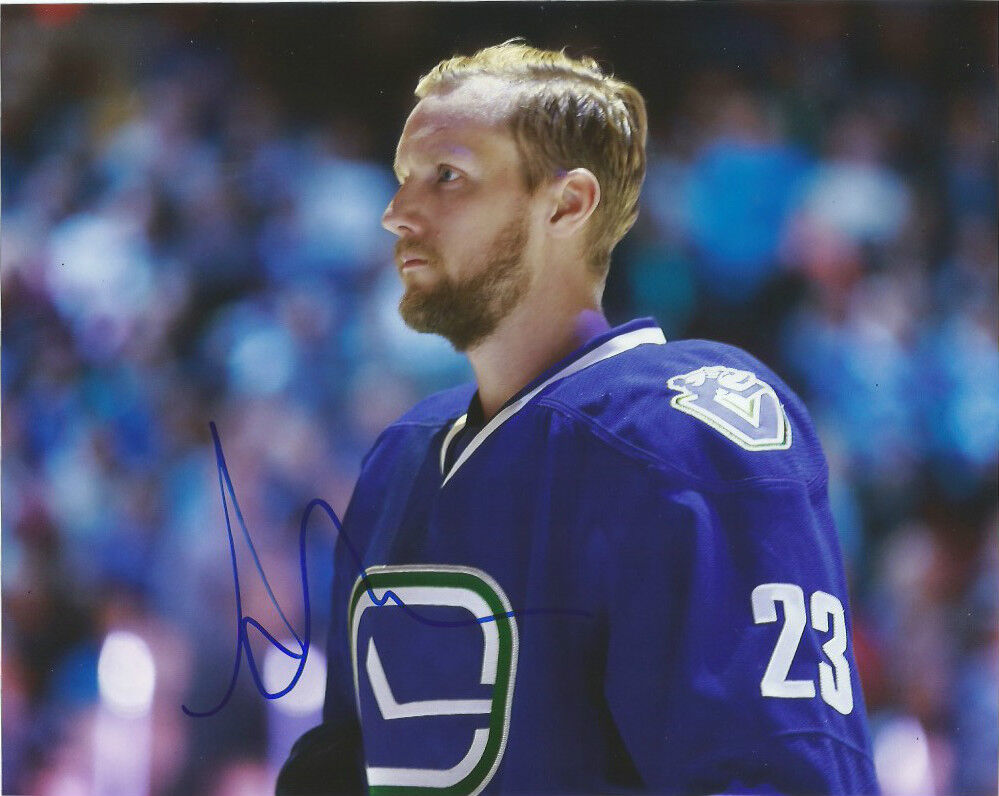Vancouver Canucks Alexander Edler Autographed Signed 8x10 Photo Poster painting COA B