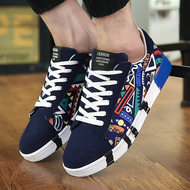 Men Canvas Low-Top Trainers shopify Stunahome.com