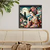 Tower Bloom Geisha Full Diamond Art Painting Kit 40 x 40CM for Adults