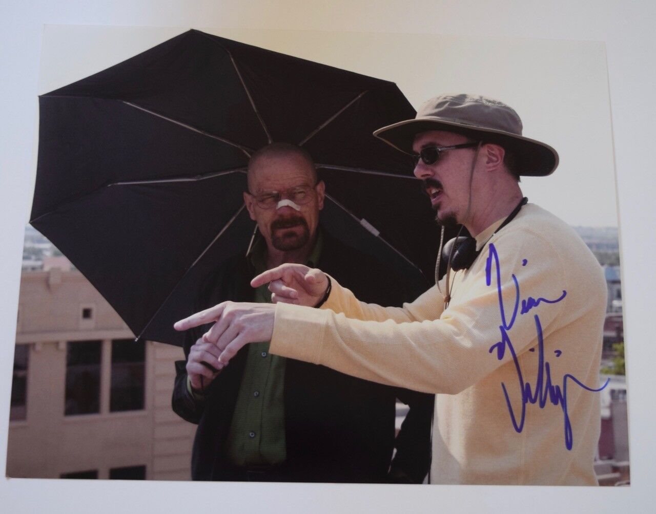 Vince Gilligan Signed Autographed 11x14 Photo Poster painting BREAING BAD Creator COA VD