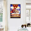 Diamond Painting -DIY Round Drill Washington Commanders Football Team