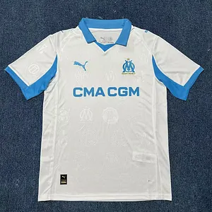 2025/2026 Olympique Marseille Home Football Jersey