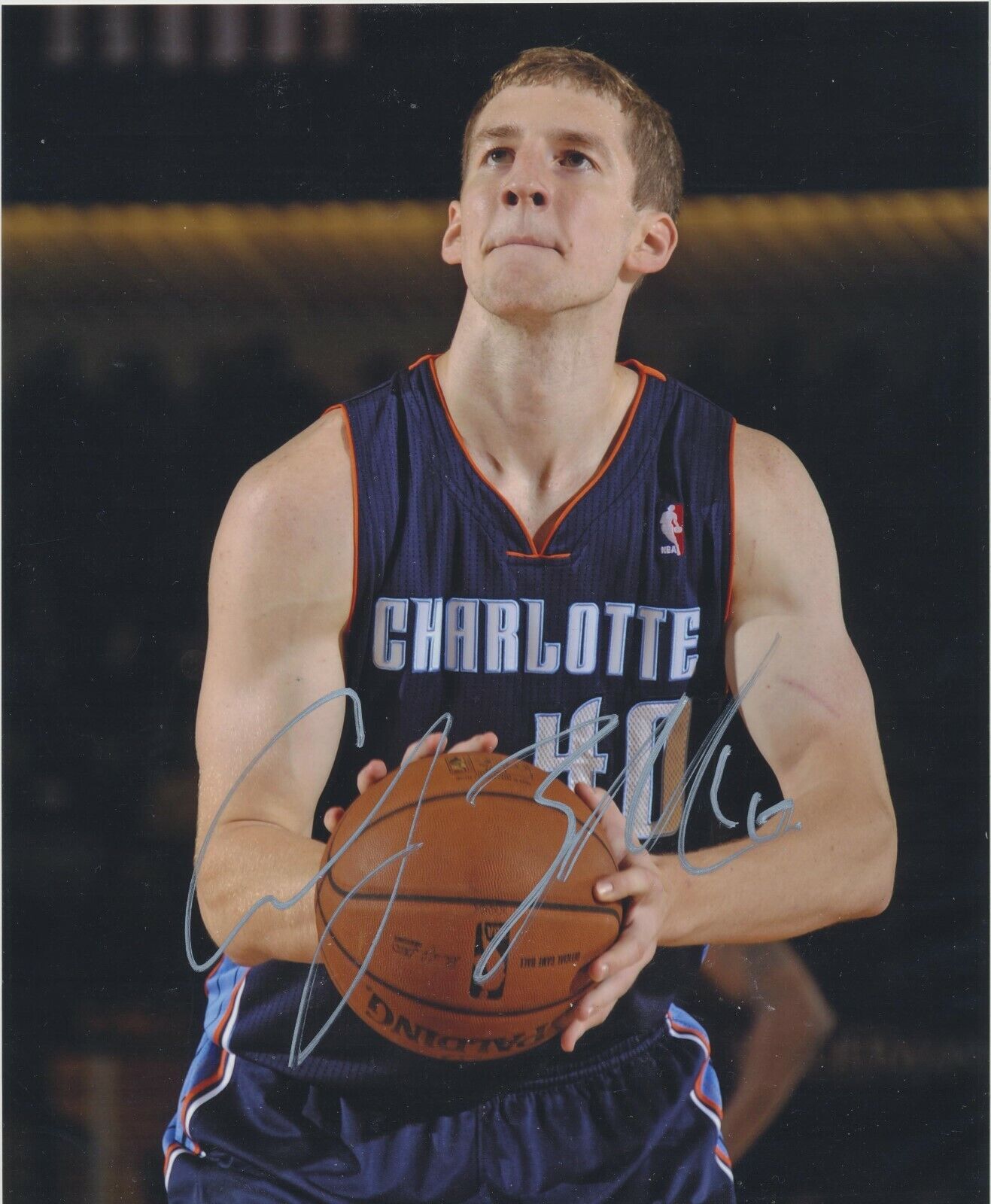 Cody Zeller autographed 8x10 Charlotte HornetsC487