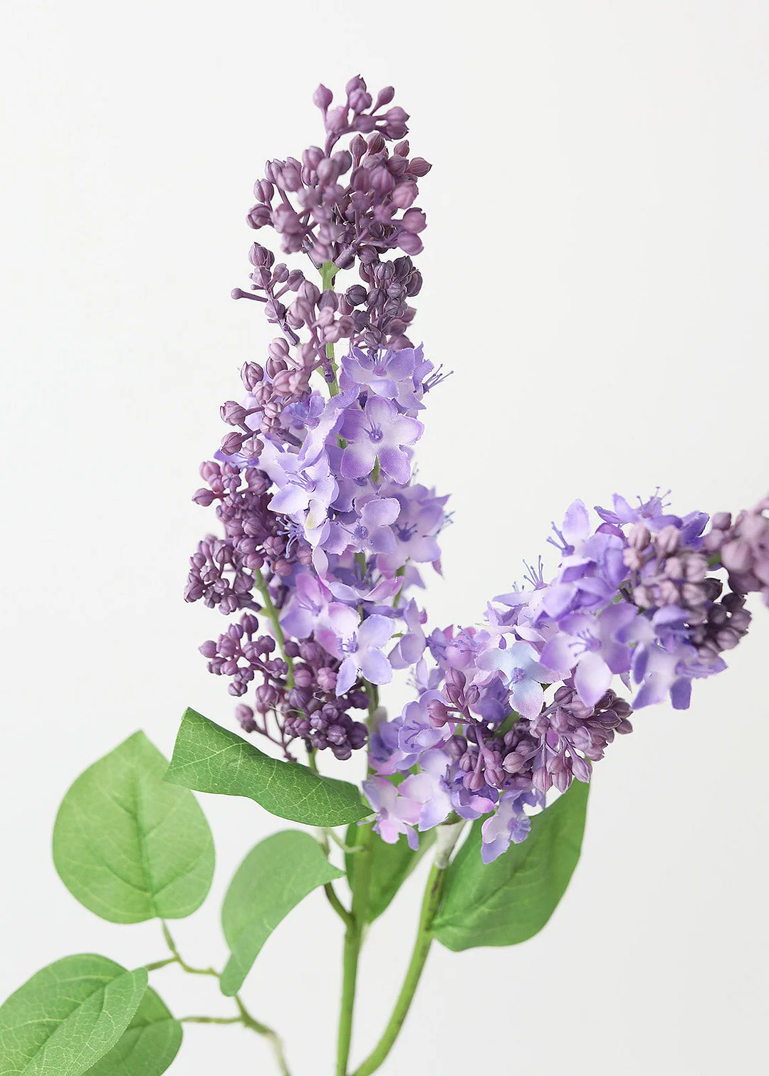 Purple Artificial Lilac Flower Branch - 34.5"