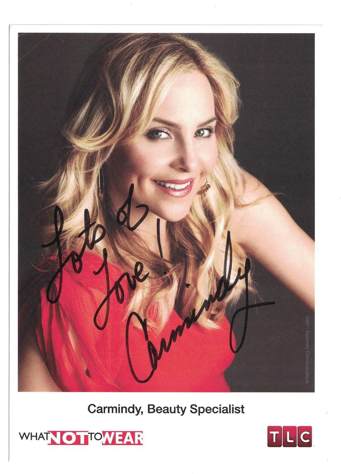 Carmindy Signed Autographed 5 x 7 Photo Poster painting Beauty Specialist What Not To Wear B