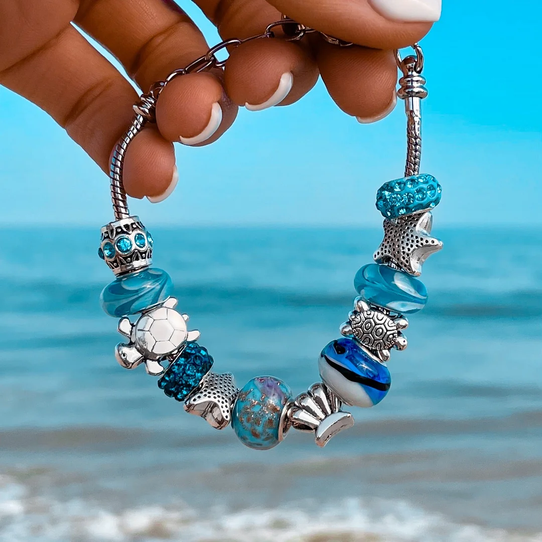 Cute Little Sea Animals Charm Bracelet