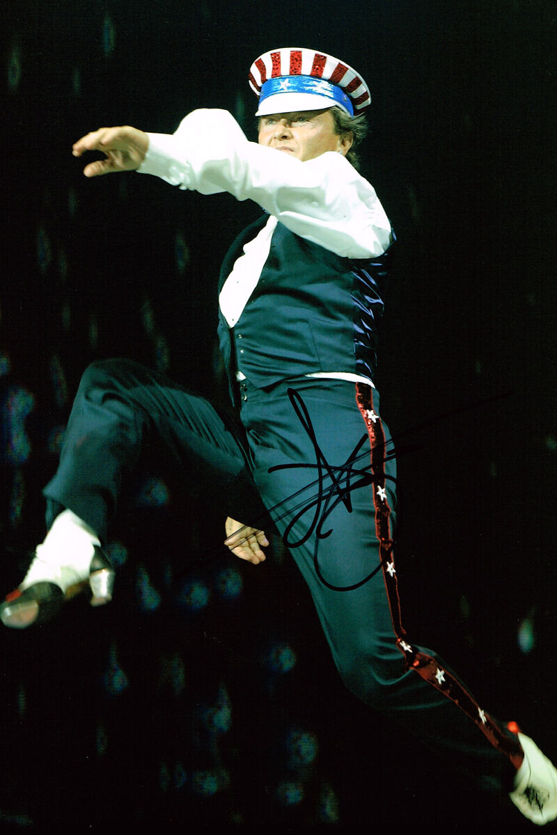 Michael Flatley HAND SIGNED Autograph 12x8 Photo Poster painting AFTAL COA Celtic Tiger Show