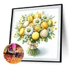 Bouquet de macarons - peinture diamant perceuse ronde - 40*40cm