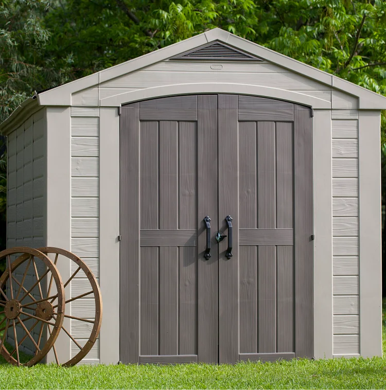 Factor 8 ft. W x 11 ft. D Resin Storage Shed