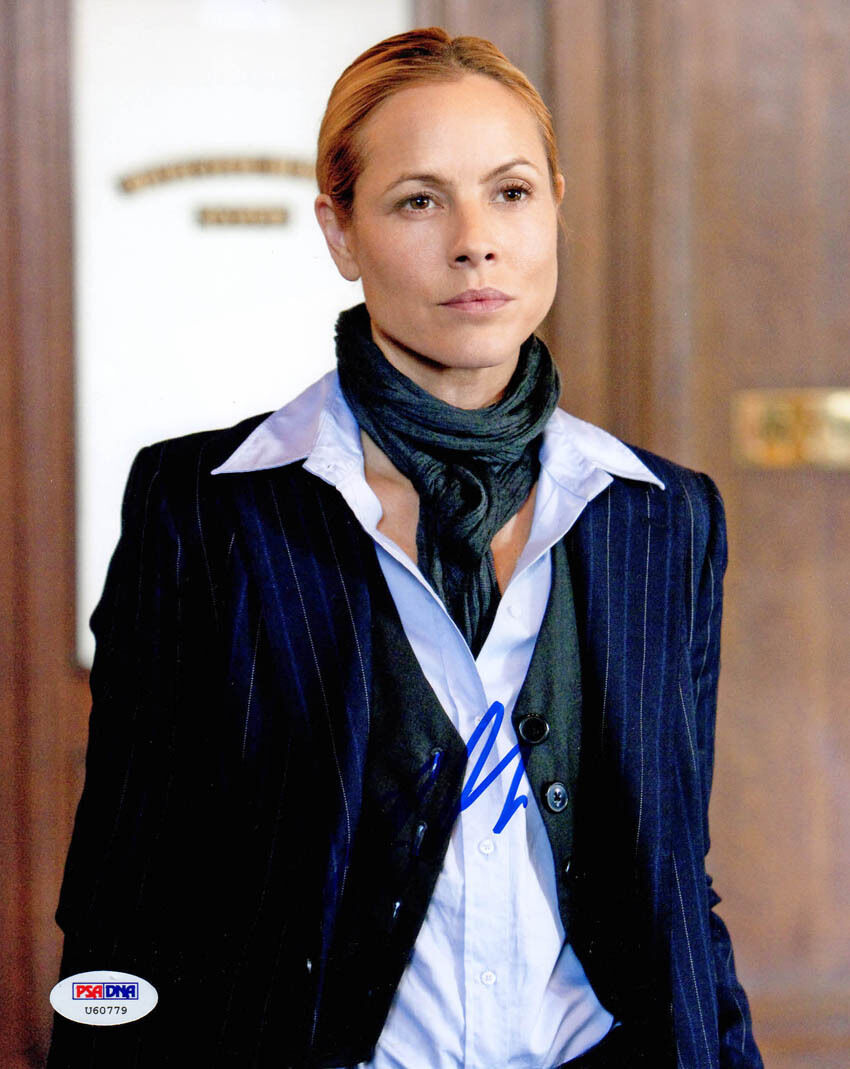 Maria Bello SIGNED 8x10 Photo Poster painting Prisoners Prime Suspect PSA/DNA AUTOGRAPHED