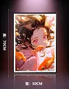 Kamado Nezuko Decorative Painting - Demon Slayer: Kimetsu no Yaiba Decorative Painting - AMaoHuaShe Studio
