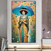 (40*70cm)Girl - Square AB Drill Diamond Painting