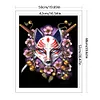 uk.everydayedeals (Limited Stock)11CT Full Stamped&nbsp;Cross Stitch - Fox Mask (50*60CM)