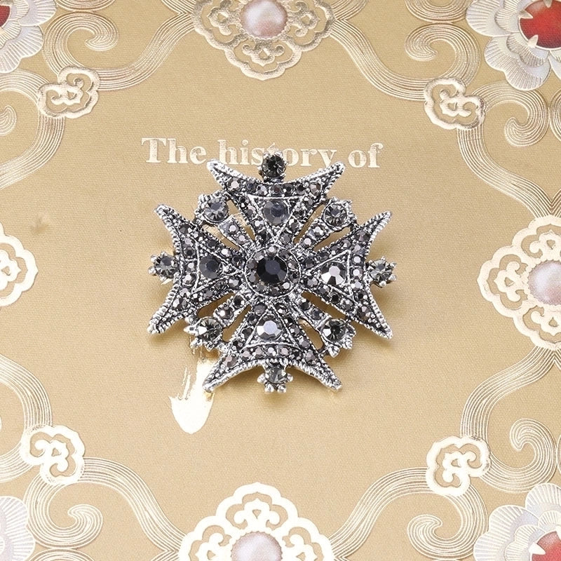 Pin Pearl Alloy Inlay Rhinestones Women’s Brooches