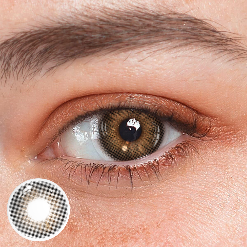 Cassia Black Coloured Contact Lenses