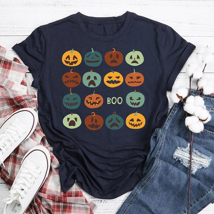 Happy Halloween T-Shirt Tee-05468-Annaletters