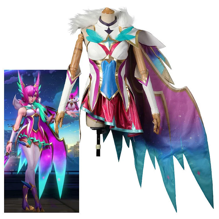 League of Legends LOL Star Guardian 2022 Xayah Cosplay Costumes