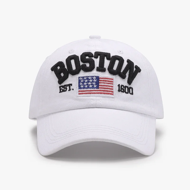 Boston Est 1600 Pattern Baseball Cap