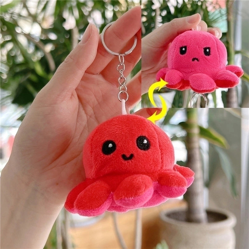 Cute Octopus Pp Cotton Women’s Bag Pendant Keychain