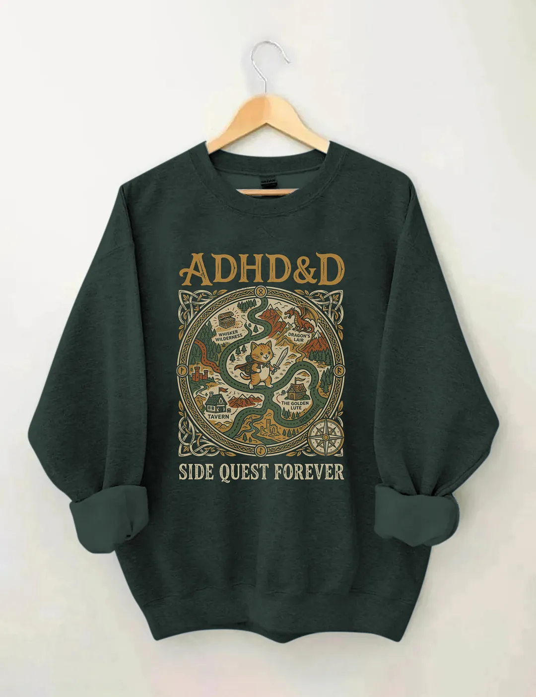 ADHD&D Side Quest Forever Sweatshirt
