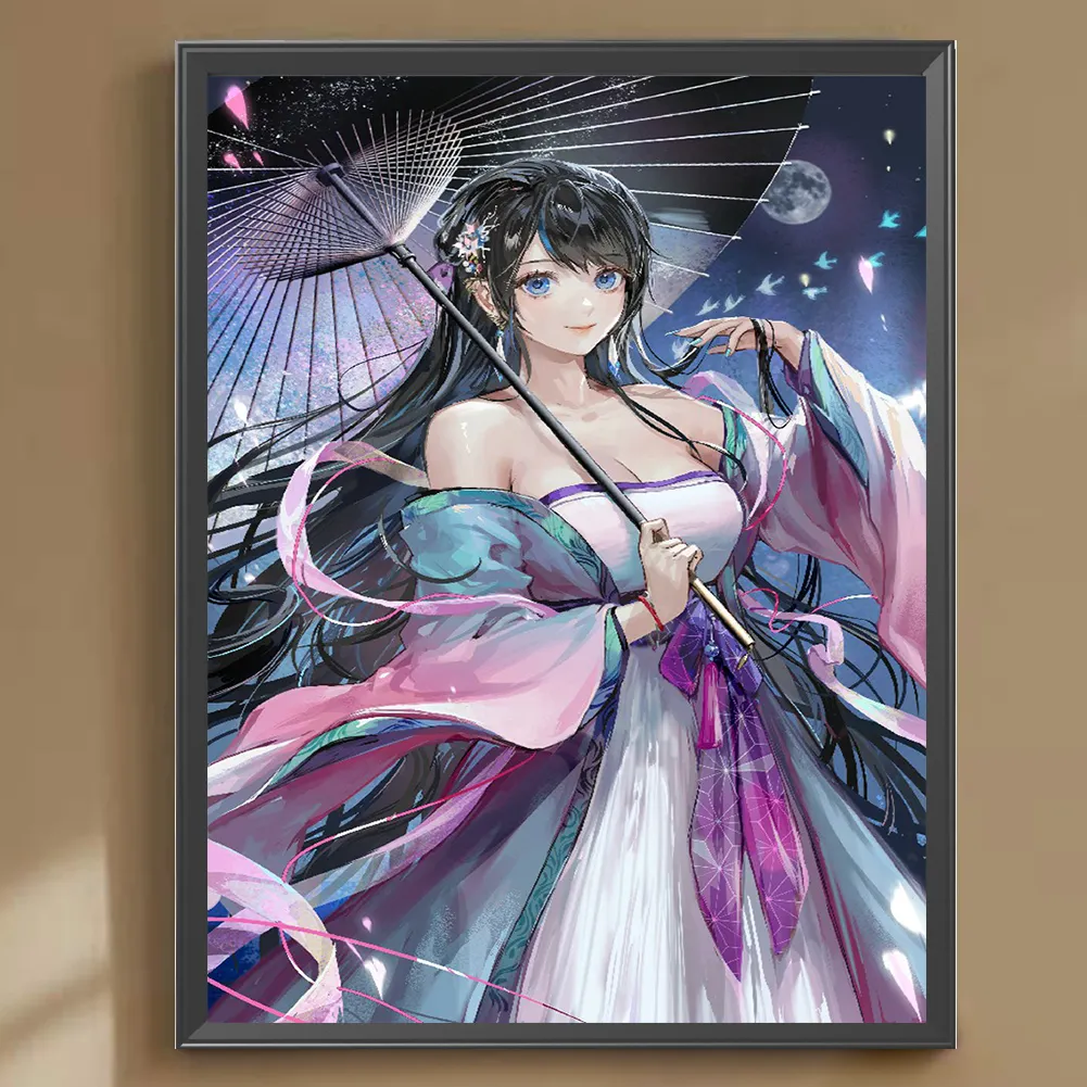Full Round Diamond Painting 30*40cm - Girl