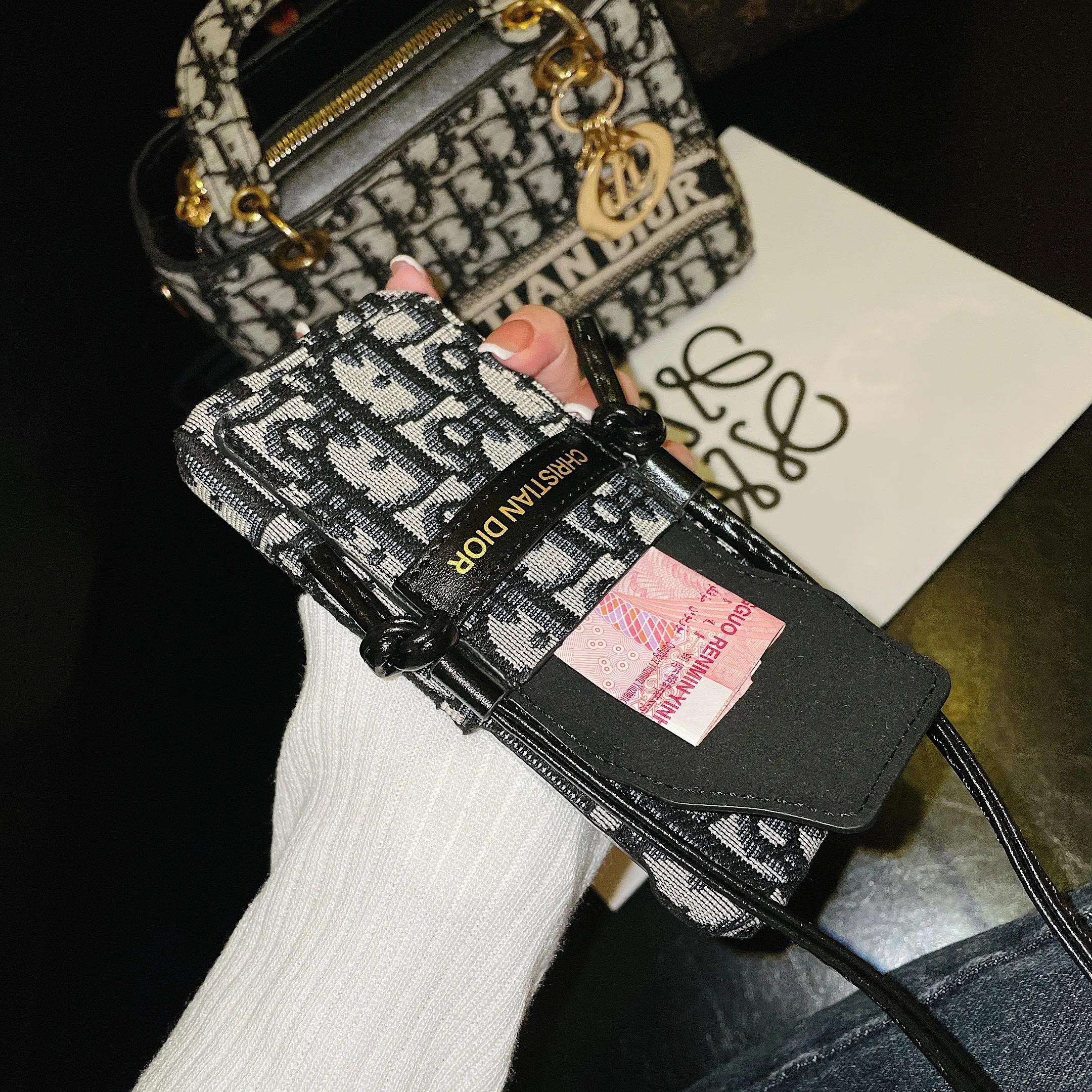 Dior DIY crossbody phone cases for iPhone 15pro 14pus 13promax 12 11pro xsmax xr x 7 8plus