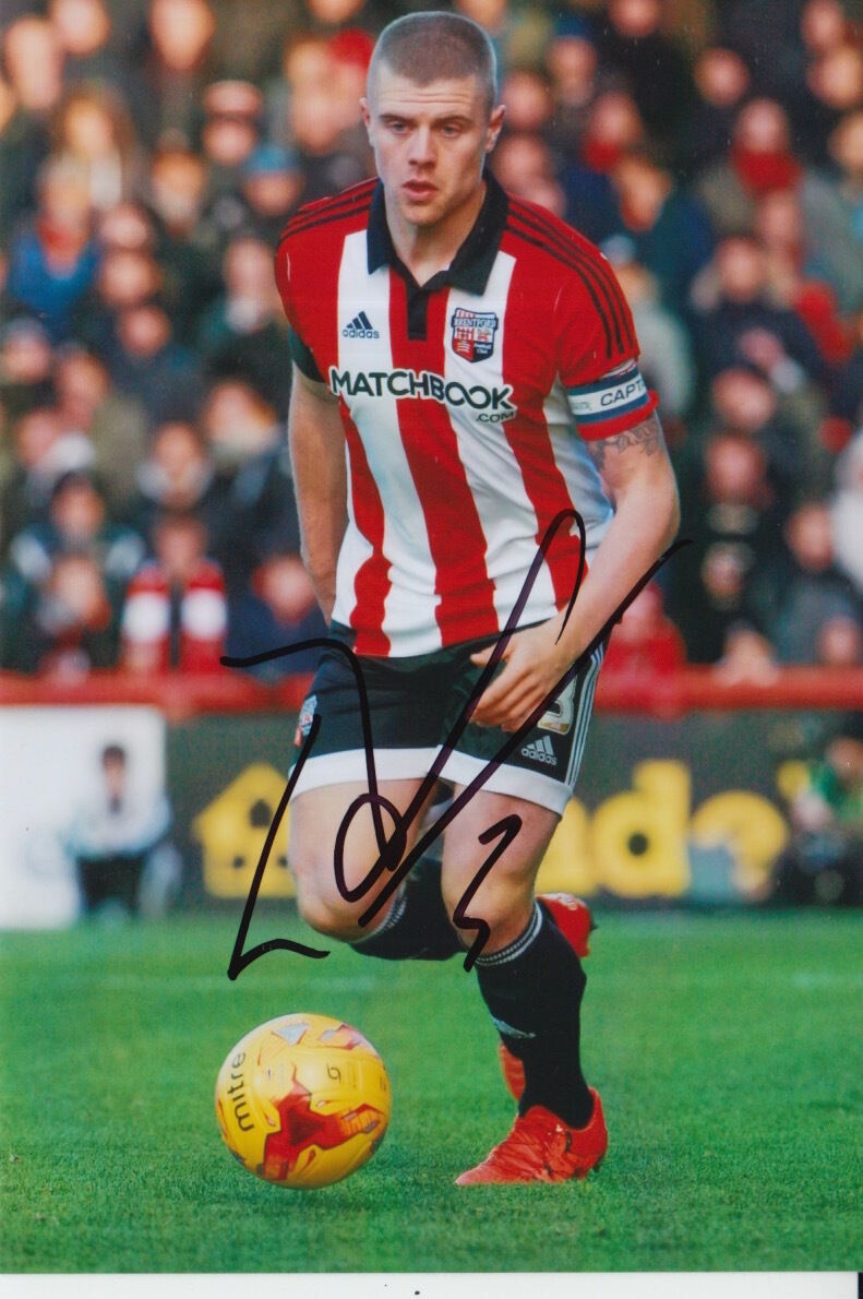 BRENTFORD HAND SIGNED JAKE BIDWELL 6X4 Photo Poster painting 1.