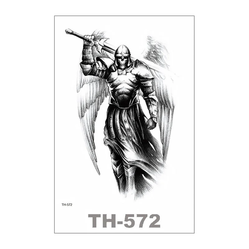 SDRAWING Temporary Tattoo For Women Sexy Tattoo Stickers Body Art Tattoo Chest Stickers Arm Tattoo Men Fashionable Fake Tatoo Cool Tattoo