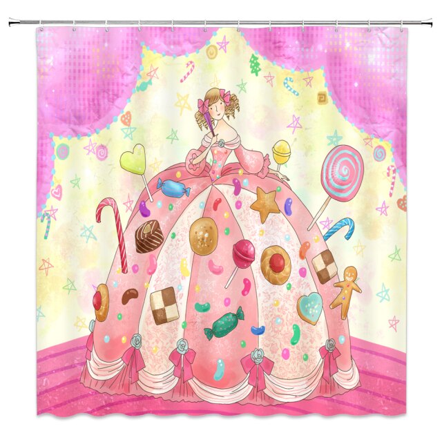 

Shower Curtain – Pink Cake-180*180cm, 501 Original