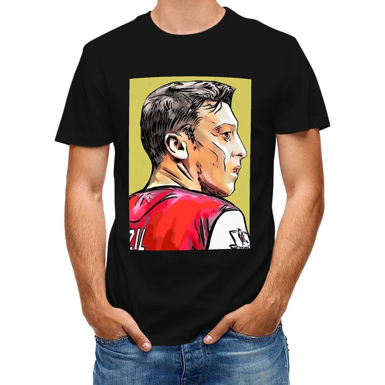 The Pass Master Mesut Ozil Inspired Short Sleeve T-Shirt