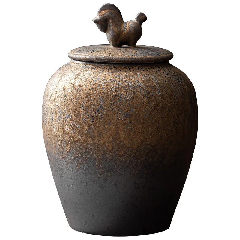 Household Minimalist Sealed Ceramic Tea Pot