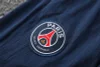 Kids Kit Paris Saint-Germain  25-26 1/4 Zip Tracksuit Gray Chandal