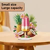 2D Flat Acrylic Ice Cream Fruit DIY Desktop Diamond Art Kits for Adults Beginner