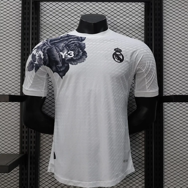 2024/25 Real Madrid Players Y3 White Jersey
