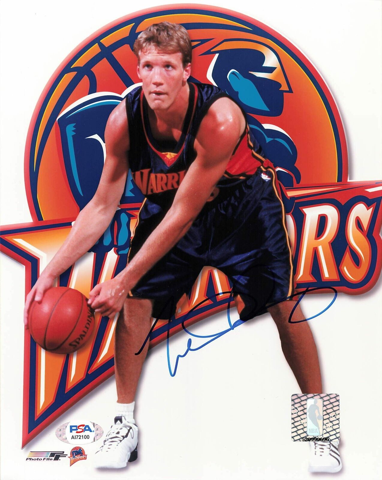 Mike Dunleavy signed 8x10 Photo Poster painting PSA/DNA Warriors Autographed