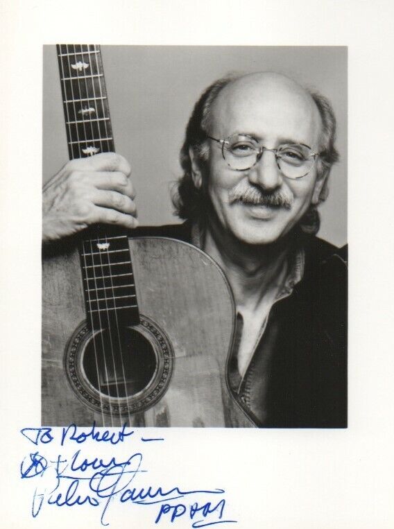 PETER YARROW / PAUL and MARY Signed Photo Poster paintinggraph - US Folk Group - preprint