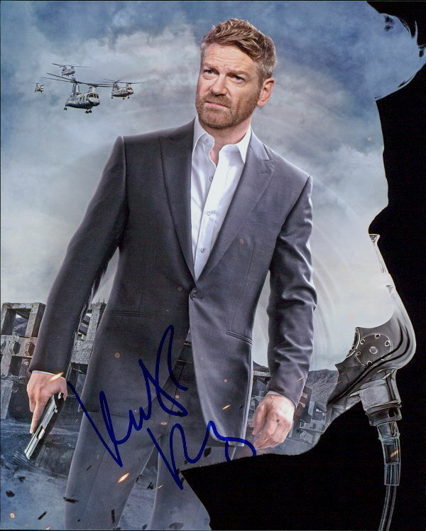 Kenneth Branagh (Tenet) signed 8x10 Photo Poster painting in-person