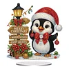 Christmas Print DIY Diamond Painting Desktop Ornaments Kit Table Decor