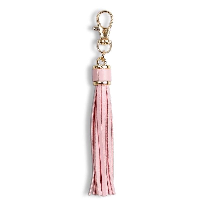 Retro Tassel Pu Leather Alloy Unisex Bag Pendant Keychain