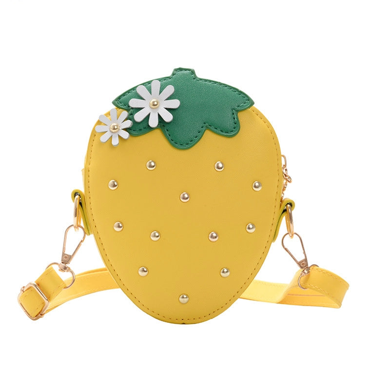 Korean Children’s Cute Strawberry Mini Messenger Bag