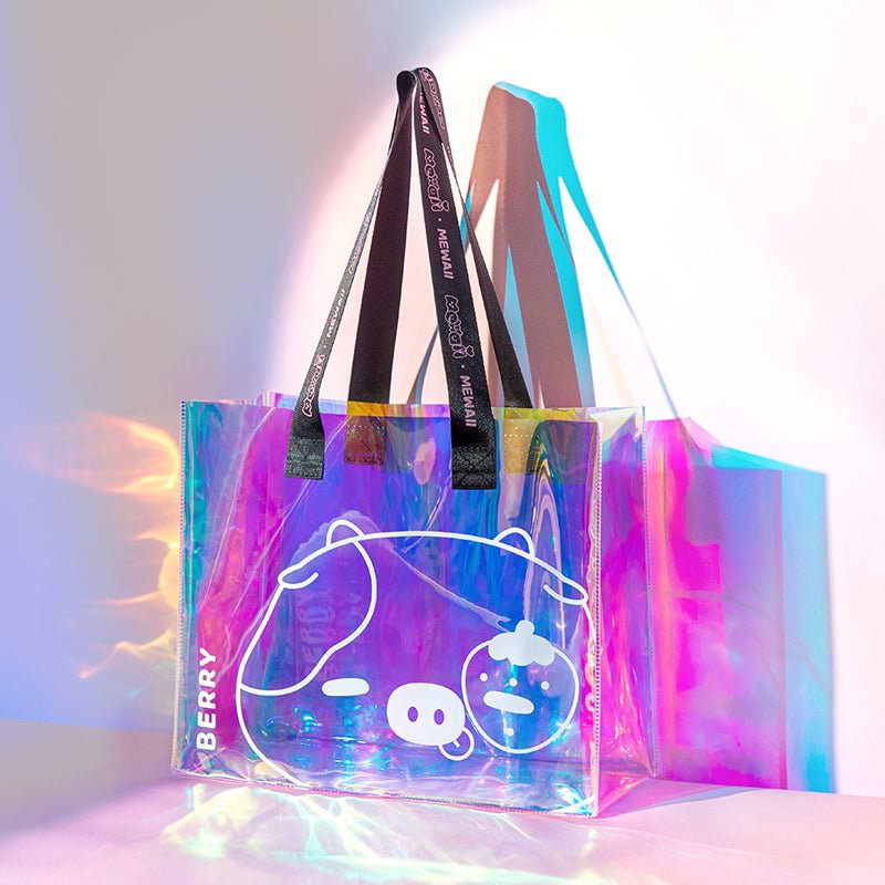 Mewaii® Cow Holographic Bag-Black