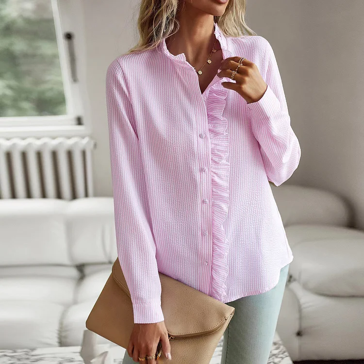 Elegante Rüschenbluse