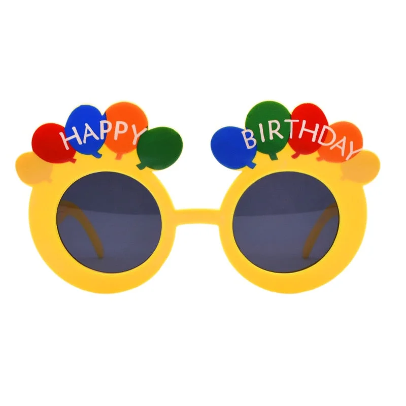 1Pcs Birthday Photo Booth Foil Balloons Happy Birthday Balloon Photo Frame Globos Photo props Birthday Party Decorations