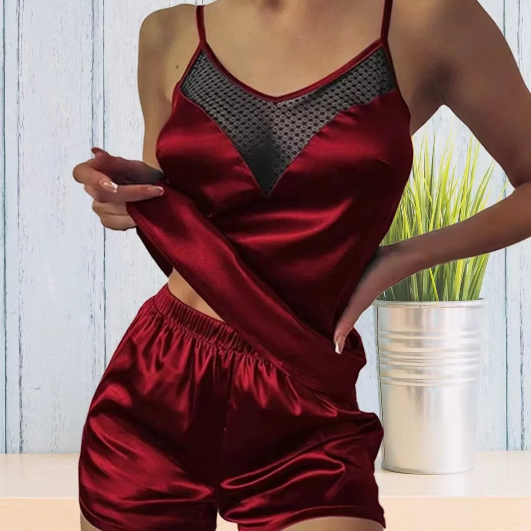 Churchf The New Sexy Underwear Seduction Home Clothes Two Sets Of Sexy Lace Jaice Pajamas Crazy